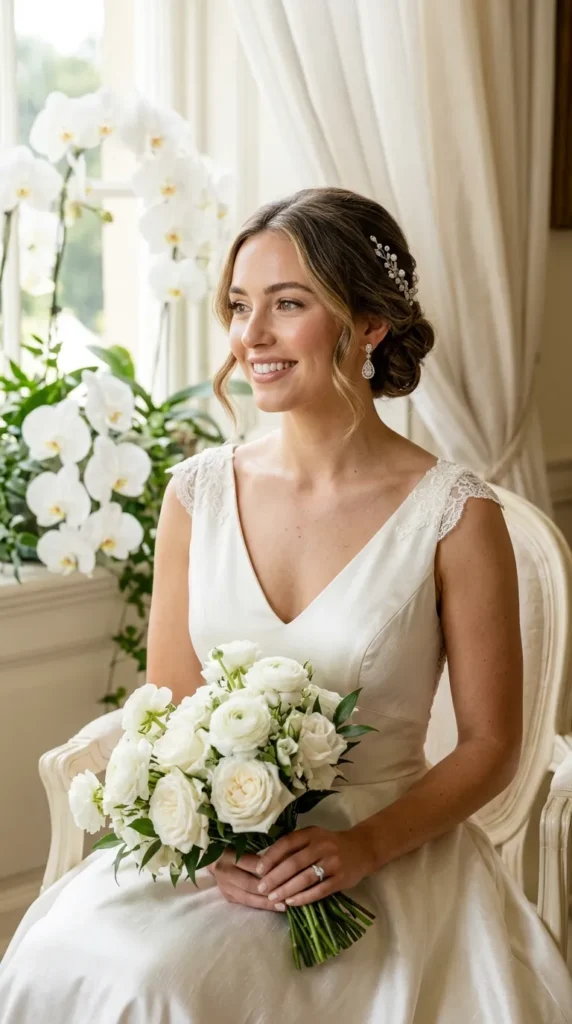 Oval Faces Can Wear Almost Any Bridal Makeup Style