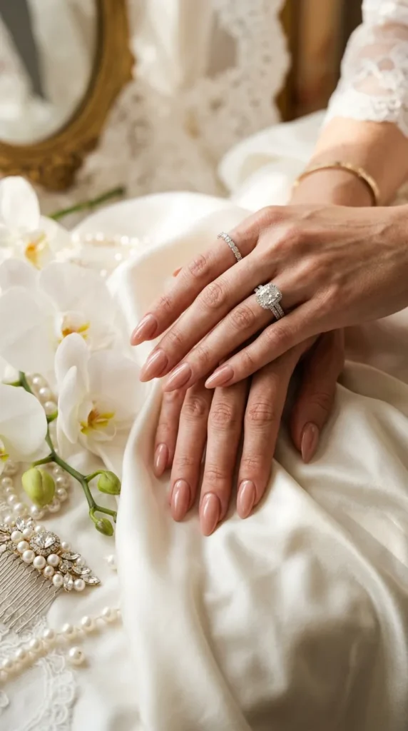 Oval and Almond Nails Create an Elegant Look