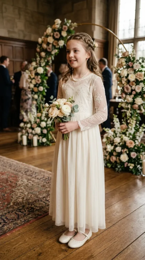 Pearl-Detail Flats for a Classic Wedding