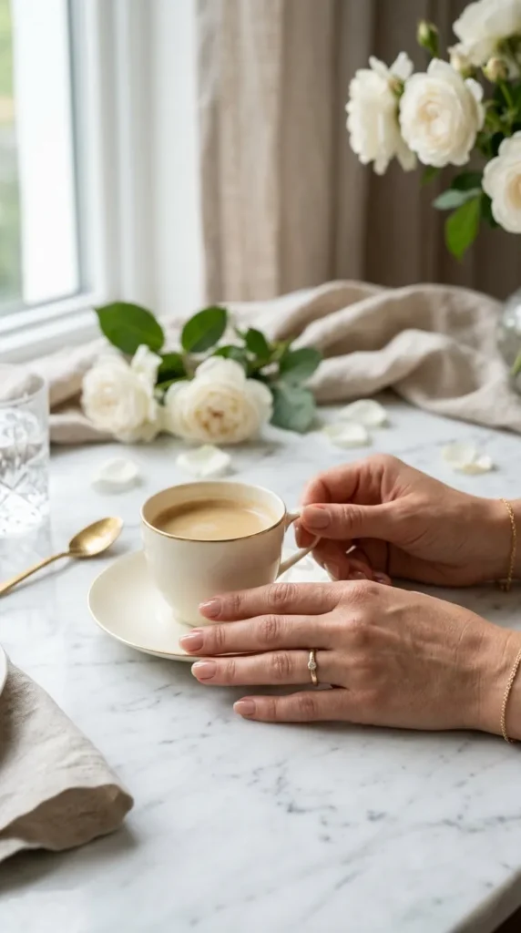 Round Nails Are Timeless and Easy to Wear
