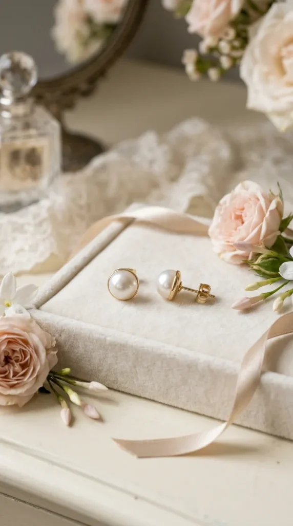 Small Pearl Earrings