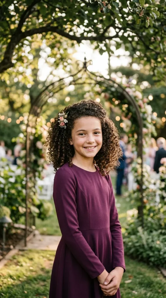 Soft Curly Hairstyle