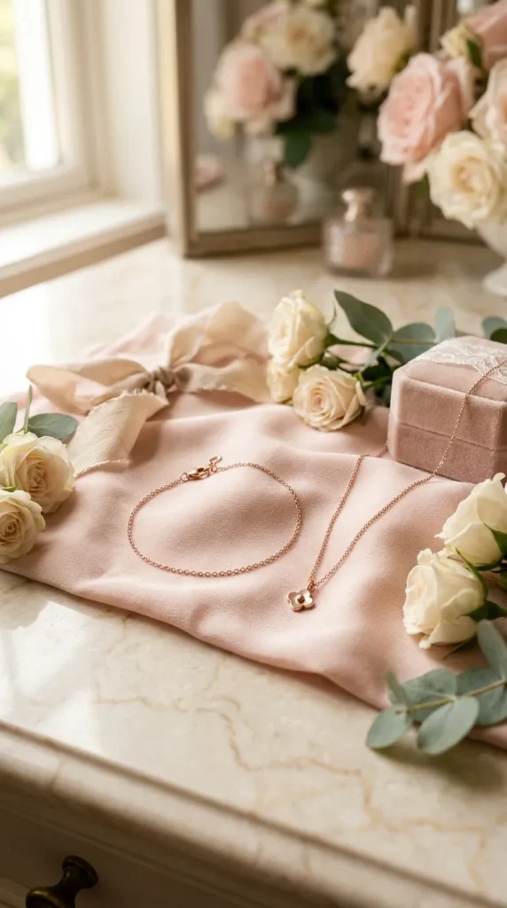 Soft Rose Gold Details