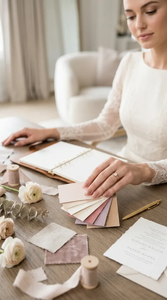 Start With Your Wedding Color Palette