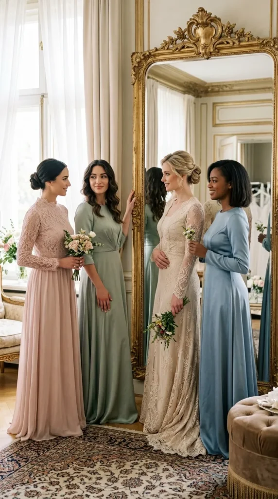 Start With the Bridesmaid Dress Colors