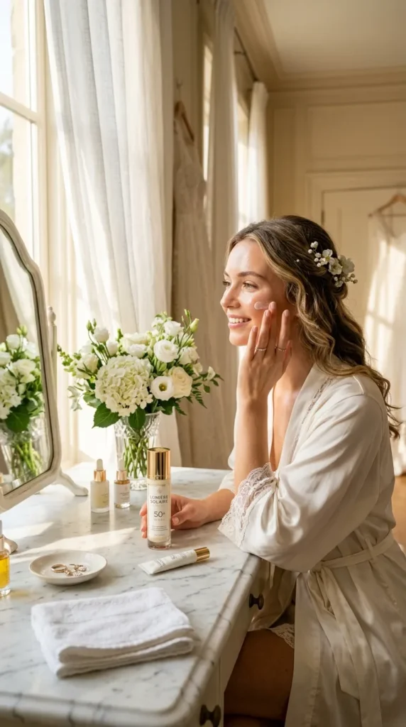Sunscreen Is the Secret Step Most Brides Overlook