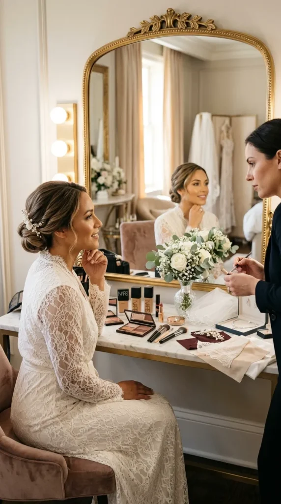 Test the Complete Look Before the Wedding