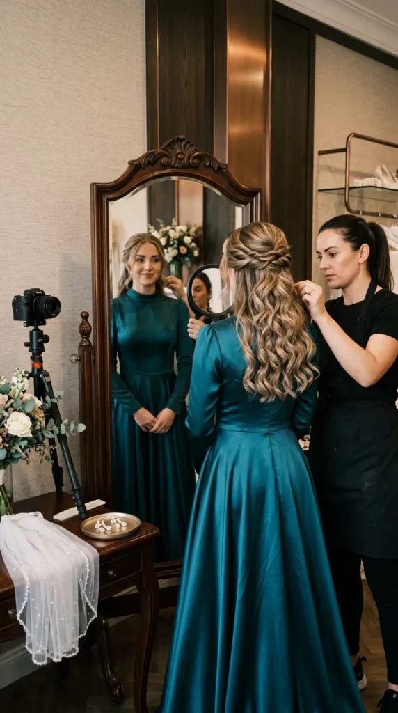 Test the Hairstyle Before the Wedding