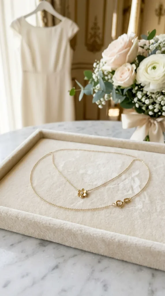 Tiny Pendant Necklace