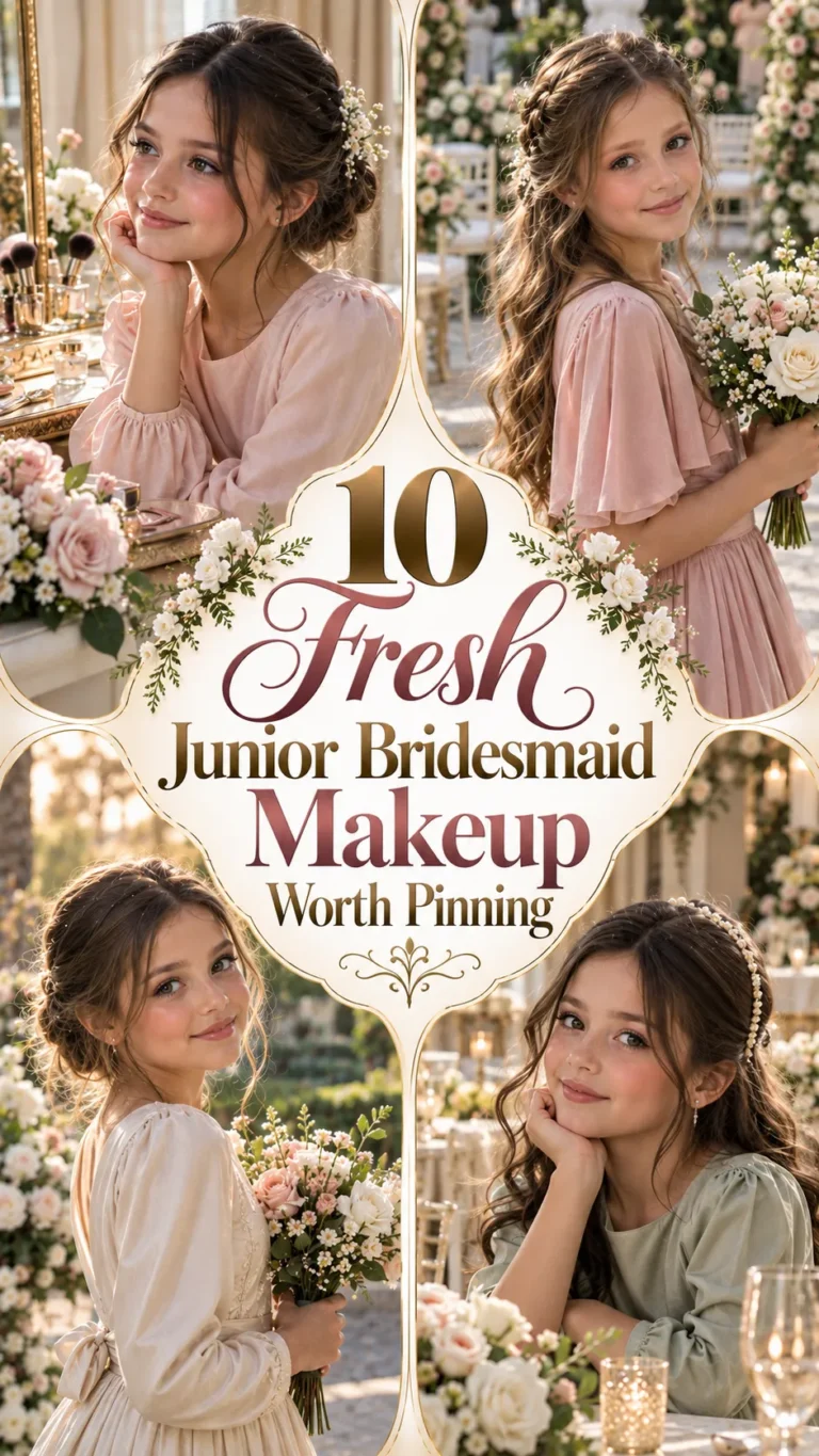 Fresh Junior Bridesmaid Makeup Worth Pinning