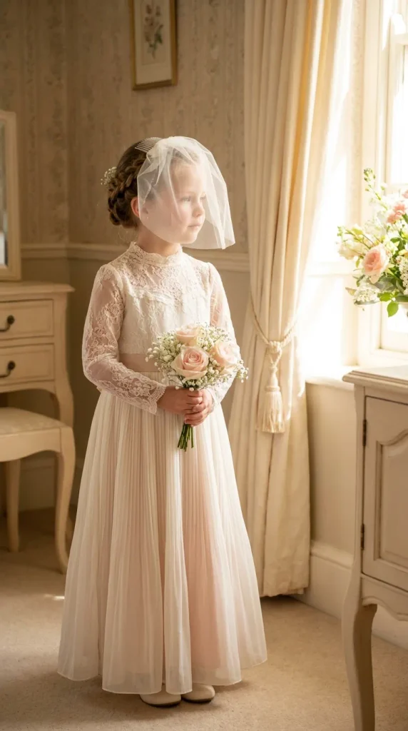 Blusher Veil for a Traditional Bridal-Inspired Look