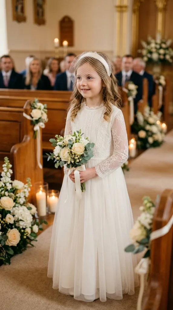 Blusher Veil for a Traditional Fairytale Appearance