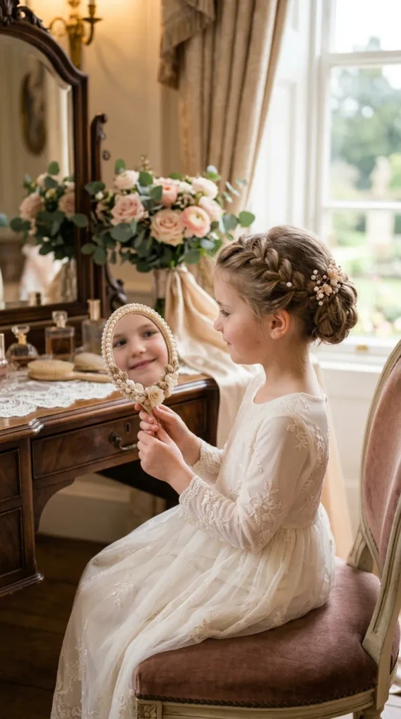 Elegant Mini Hand Mirror