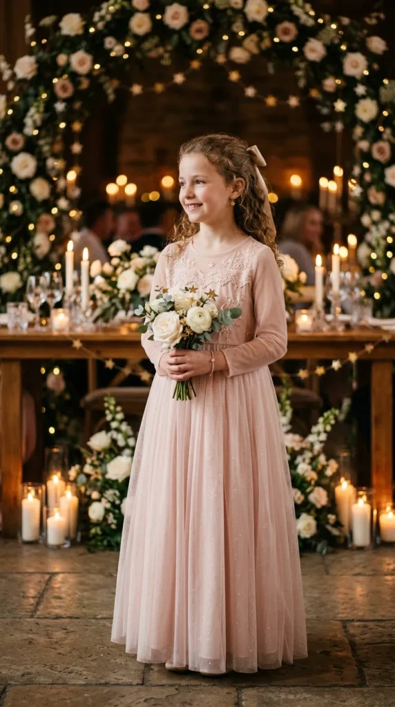 Gold Star Earrings for a Whimsical Wedding Style