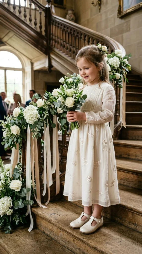 Ivory T-Strap Shoes for a Classic Princess Look