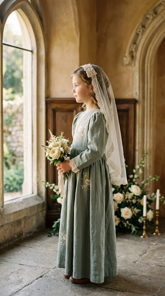 Lace-Edge Veil for a Vintage-Inspired Ceremony