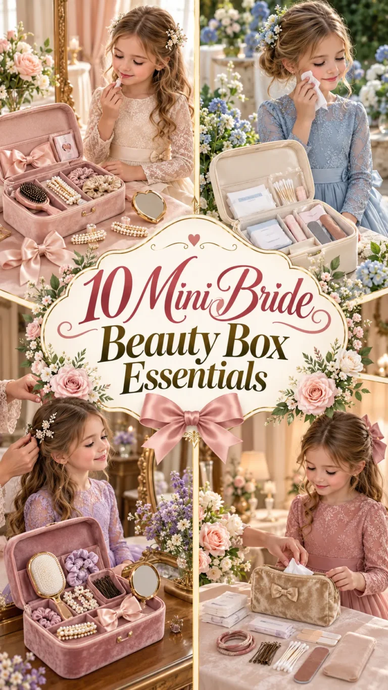 Mini Bride Beauty Box Essentials to Build the Perfect Wedding Kit