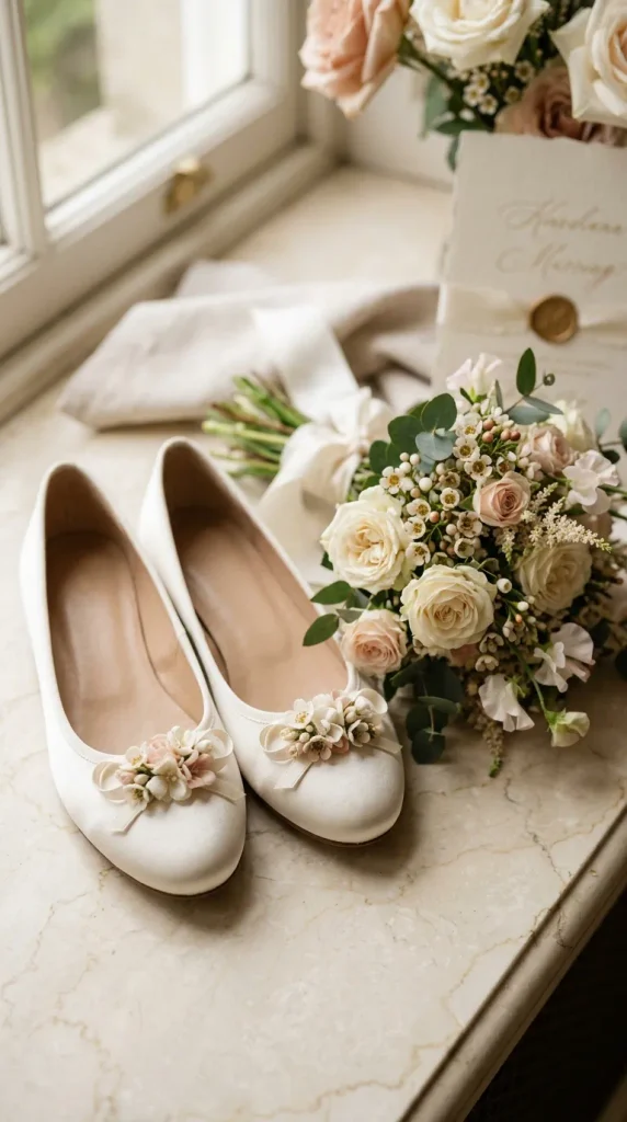 Ribbon-Tie Ballet Shoes With a Comfortable Fit