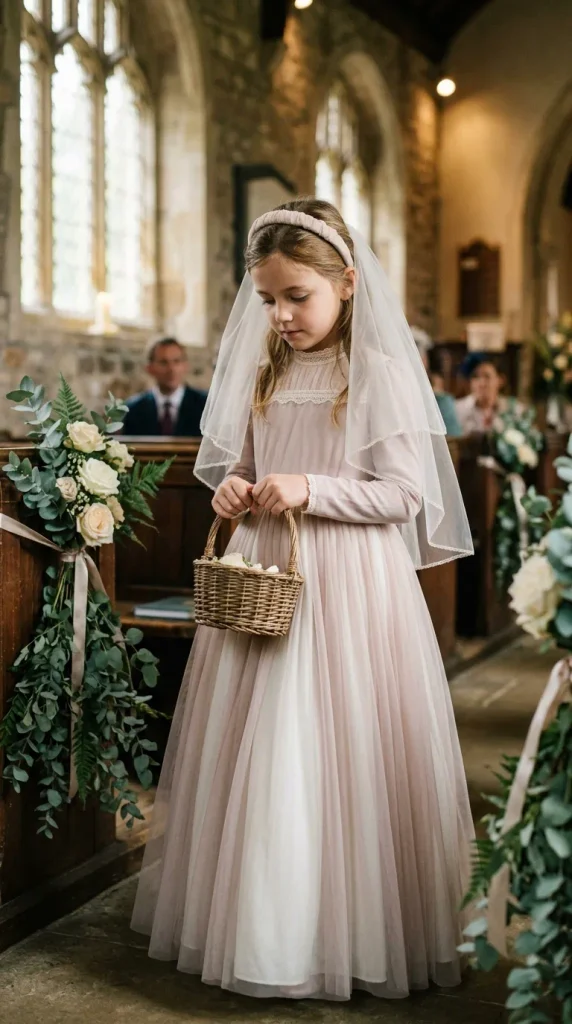 Shoulder-Length Veil for a Comfortable Ceremony Style