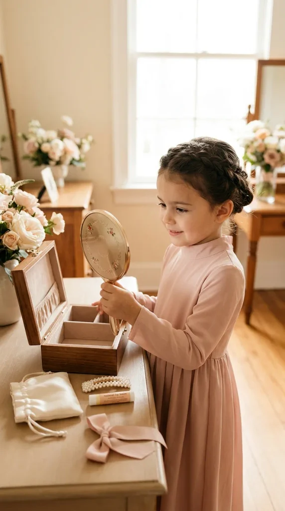 Small Hand Mirror for Easy Beauty Checks